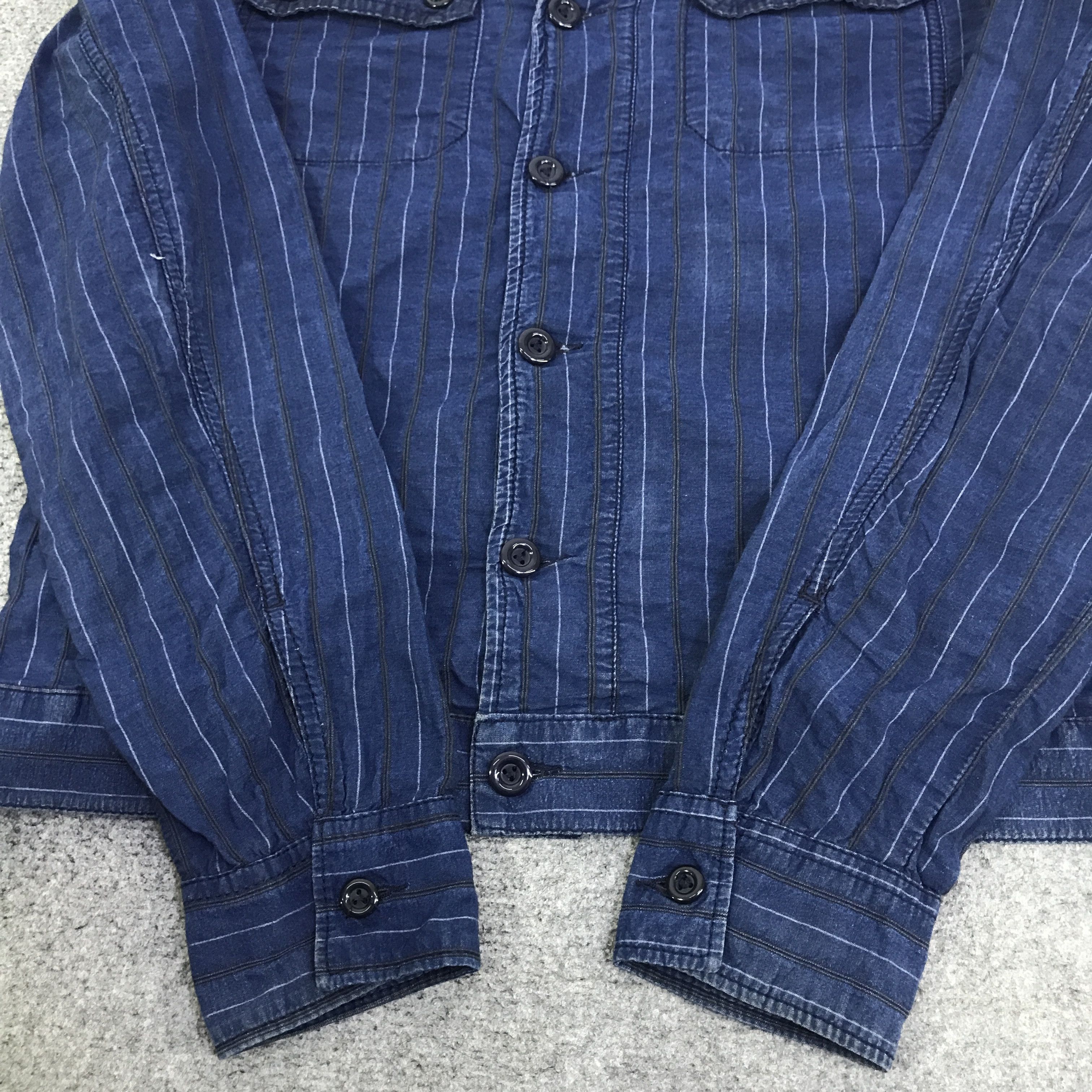 Diesel Diesel Indigo button ups jacket K125B8 Size US L / EU 52-54 / 3 - 8 Thumbnail