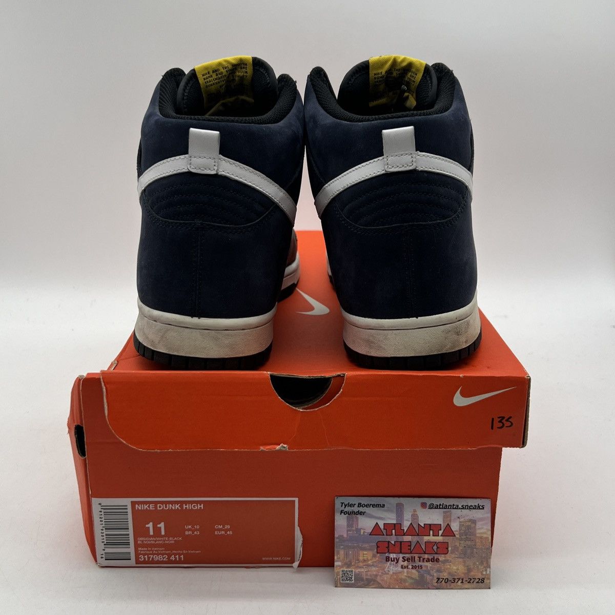 Nike Nike dunk high Size US 11 / EU 44 - 3 Thumbnail