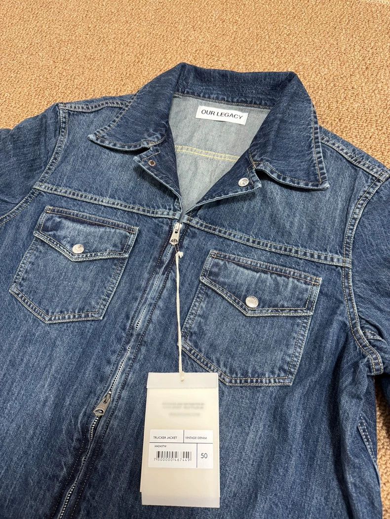 Our Legacy our legacy size 50 24fw denim jacket TRUCKER JACKET 2502-Ne Size US M / EU 48-50 / 2 - 6 Thumbnail