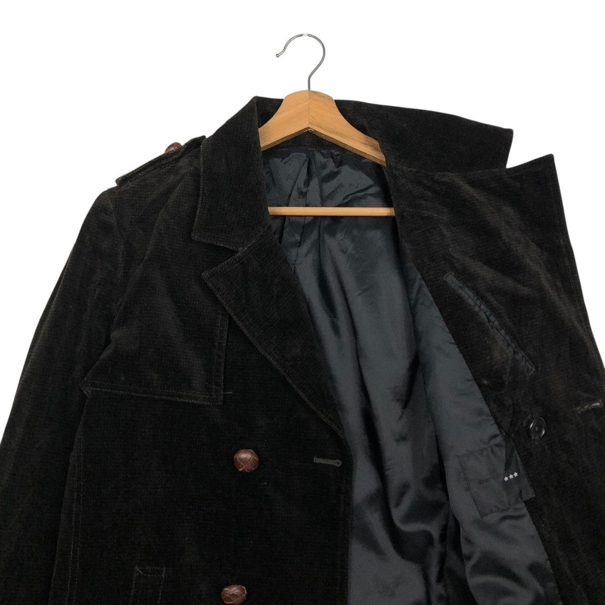 Boycott 🔥RICH BLACK VINTAGE BIKER JACKET BOYCOTT ISSEY MIYAKE Size US M / EU 48-50 / 2 - 14 Thumbnail