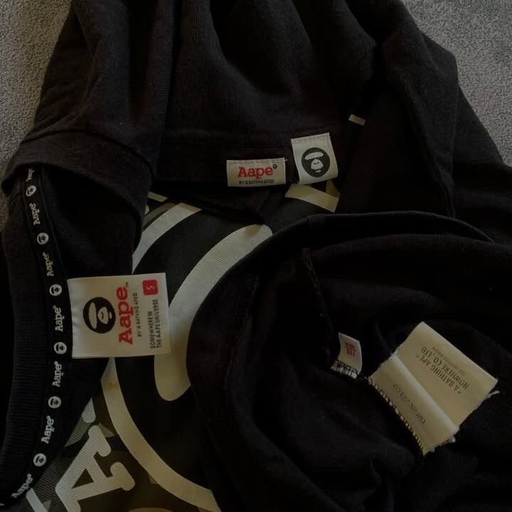Aape × Bape Bape logo tee tshirt AAPE BY A BATHING APE PRINTED T-SHIRT B Size US S / EU 44-46 / 1 - 6 Thumbnail