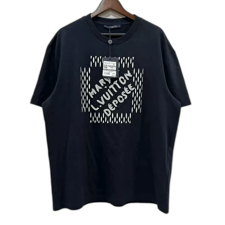 Louis Vuitton Louis Vuitton Collaboration Beaded Logo Short Sleeve-2506 Size US XXL / EU 58 / 5 - 1 Thumbnail