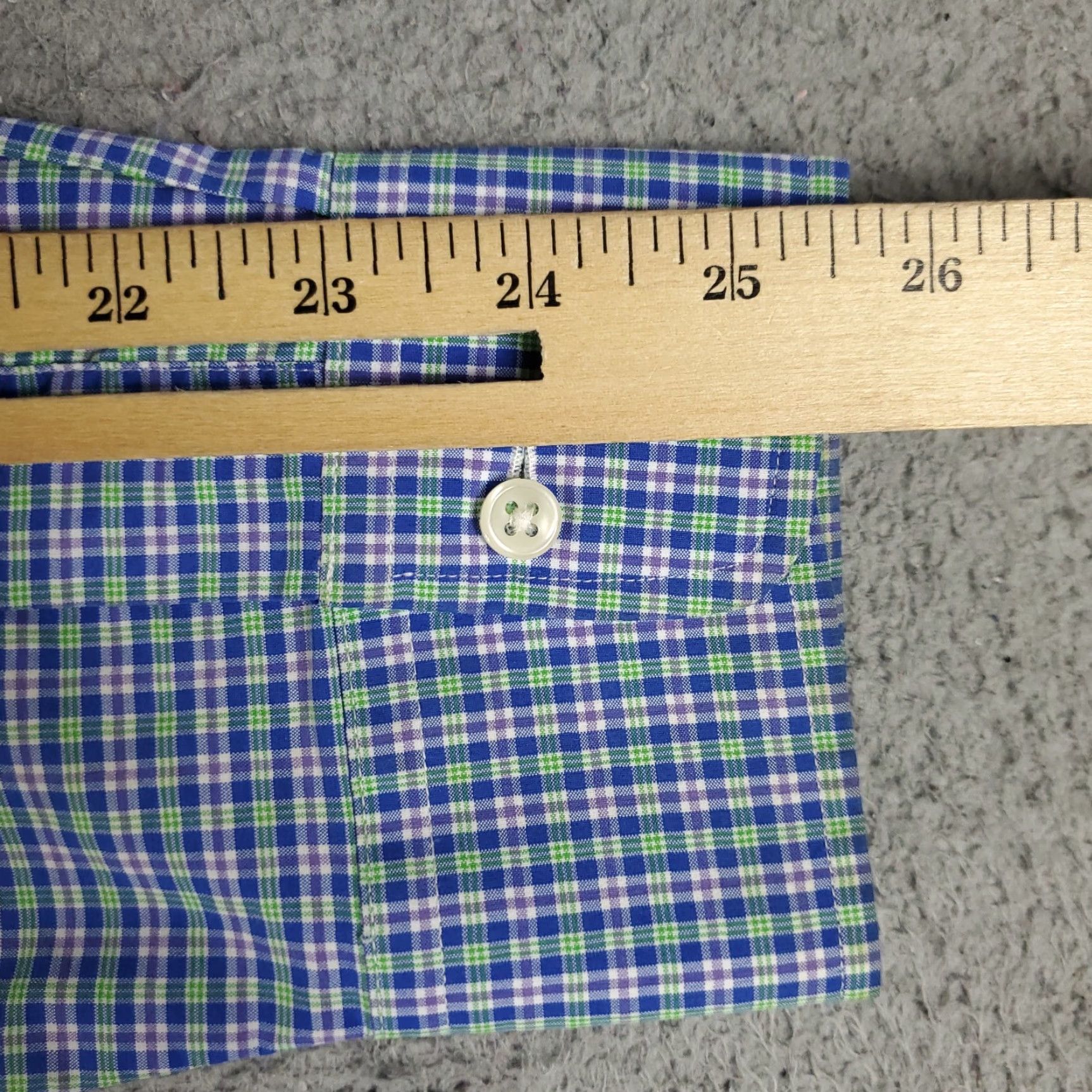 Ralph Lauren Ralph Lauren Button-Up Shirt Mens Medium Blue Plaid Long Sleeve Regular Fit Classic Preppy Size US M / EU 48-50 / 2 - 7 Thumbnail
