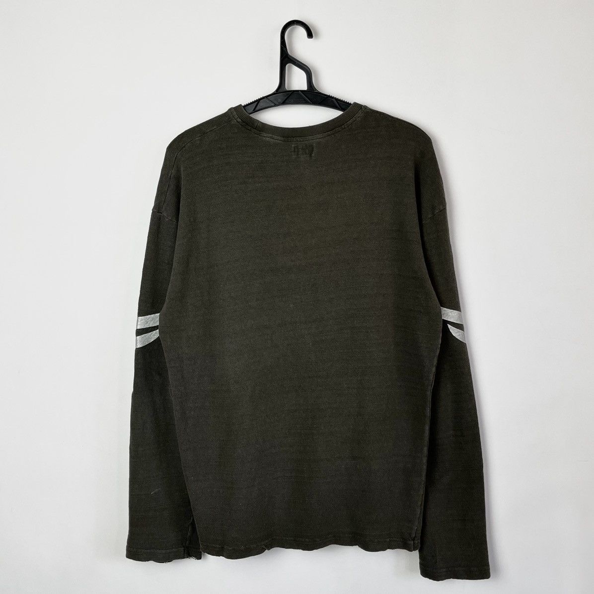 Giorgio Armani Vintage Armani Jeans AvantGarde Distressed Longsleeve Shirt Size US M / EU 48-50 / 2 - 6 Thumbnail