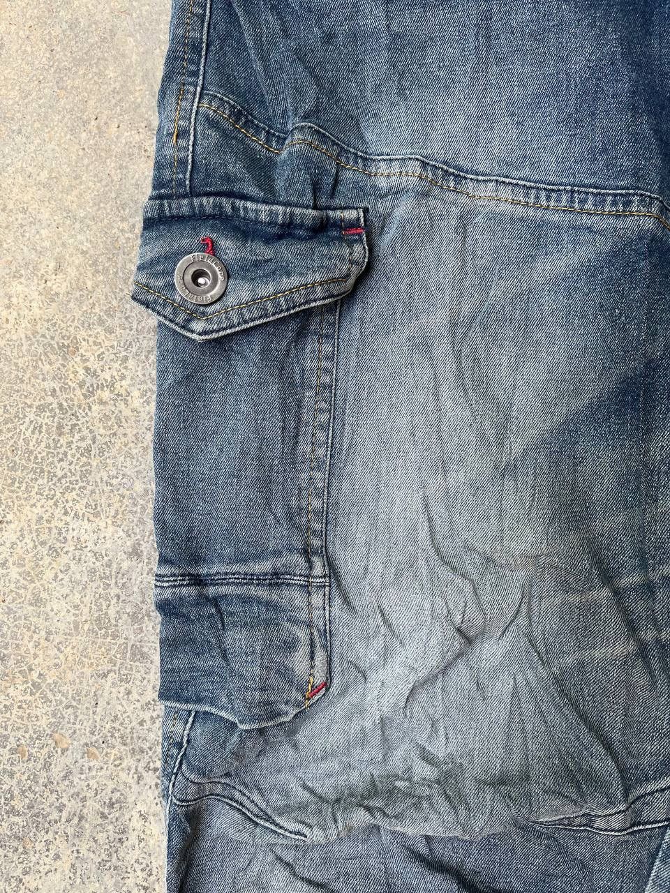 Japanese Brand FIELDCORE JAPANESE BRAND JEANS CARGO BONDAGE Size US 37 - 9 Thumbnail