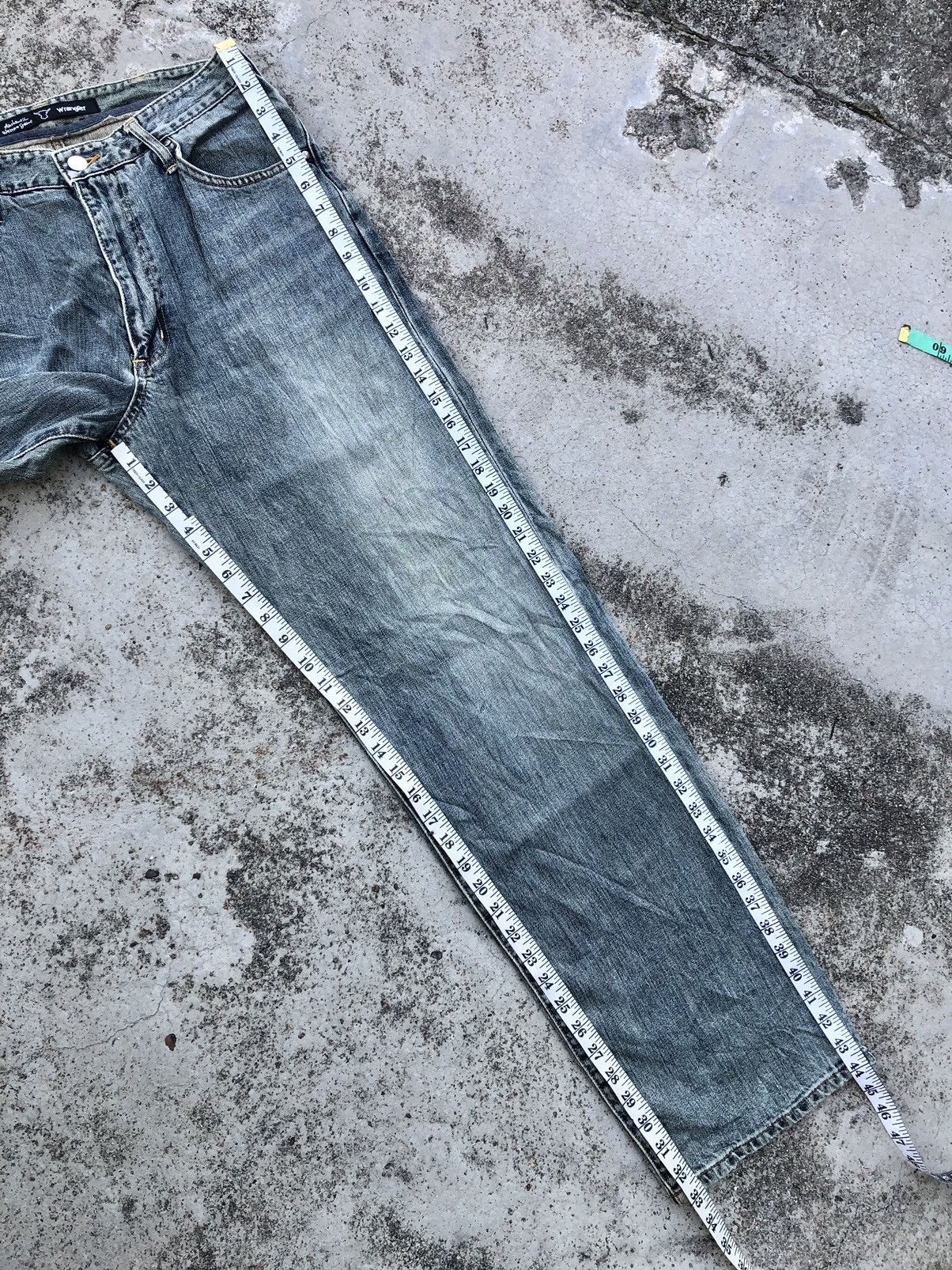 Vintage BAGGY RUSTY VINTAGE WRANGLER JEANS Size US 31 - 9 Thumbnail