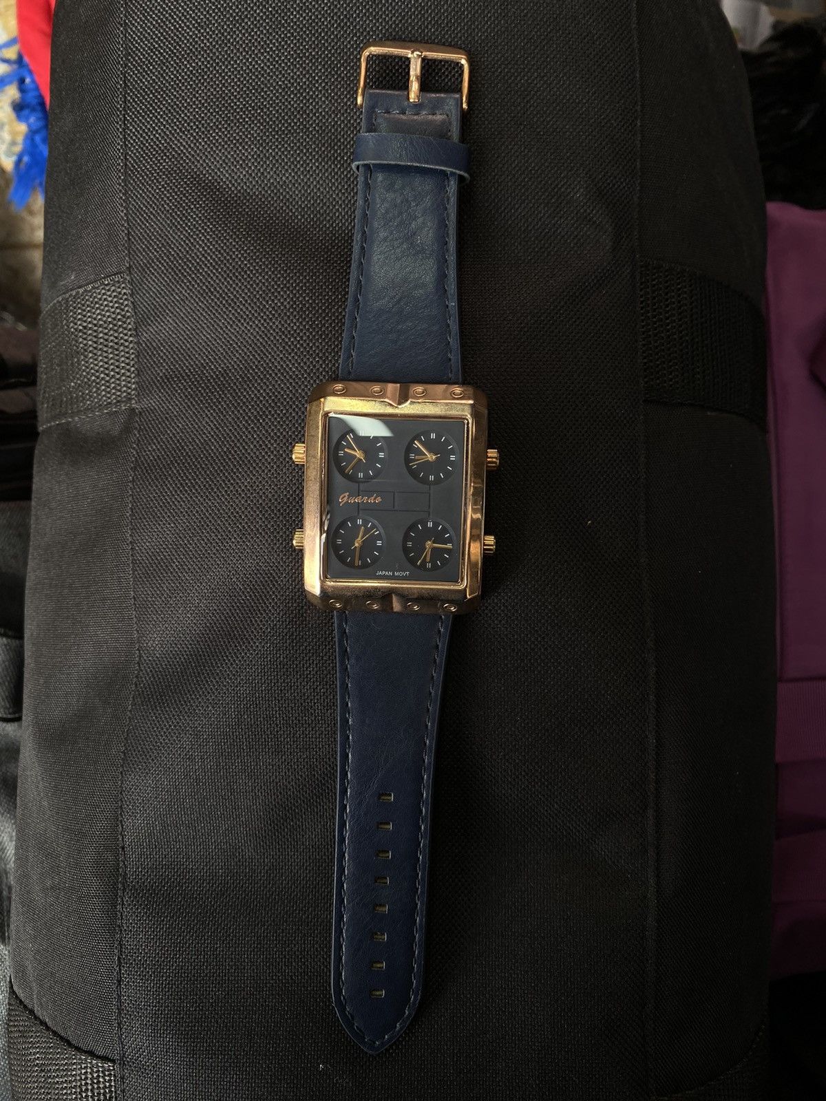 Japanese Brand × Vintage Guardo Multi-Dial Classic Watch Japan Movement Size ONE SIZE - 3 Thumbnail