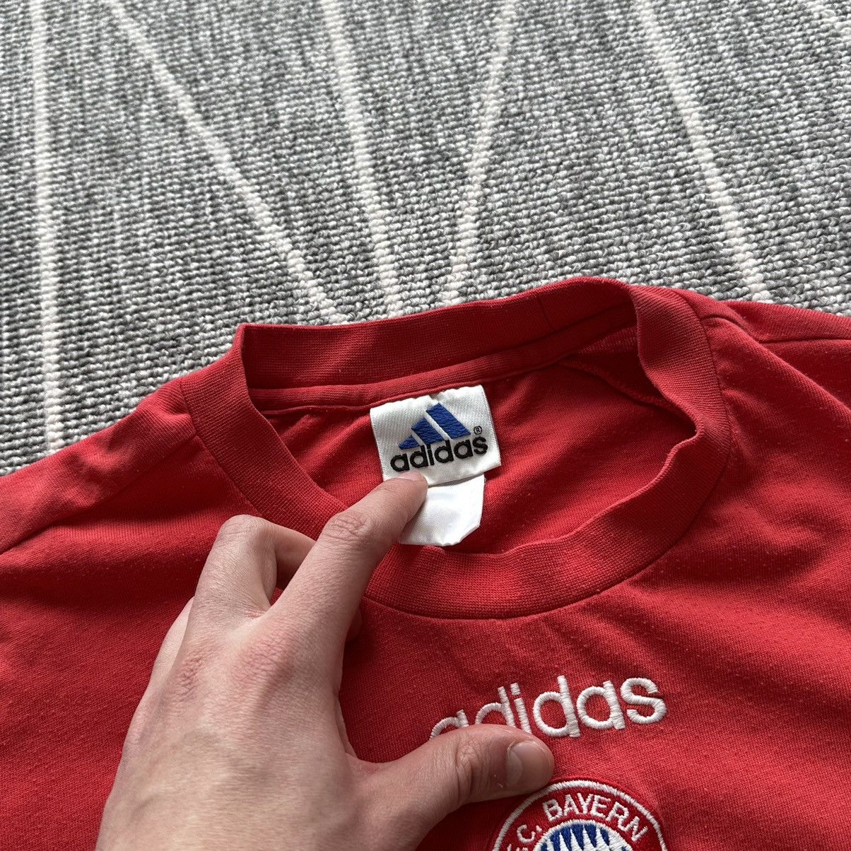 Adidas vintage adidas bayern monachium 90s training tee Size US L / EU 52-54 / 3 - 3 Thumbnail