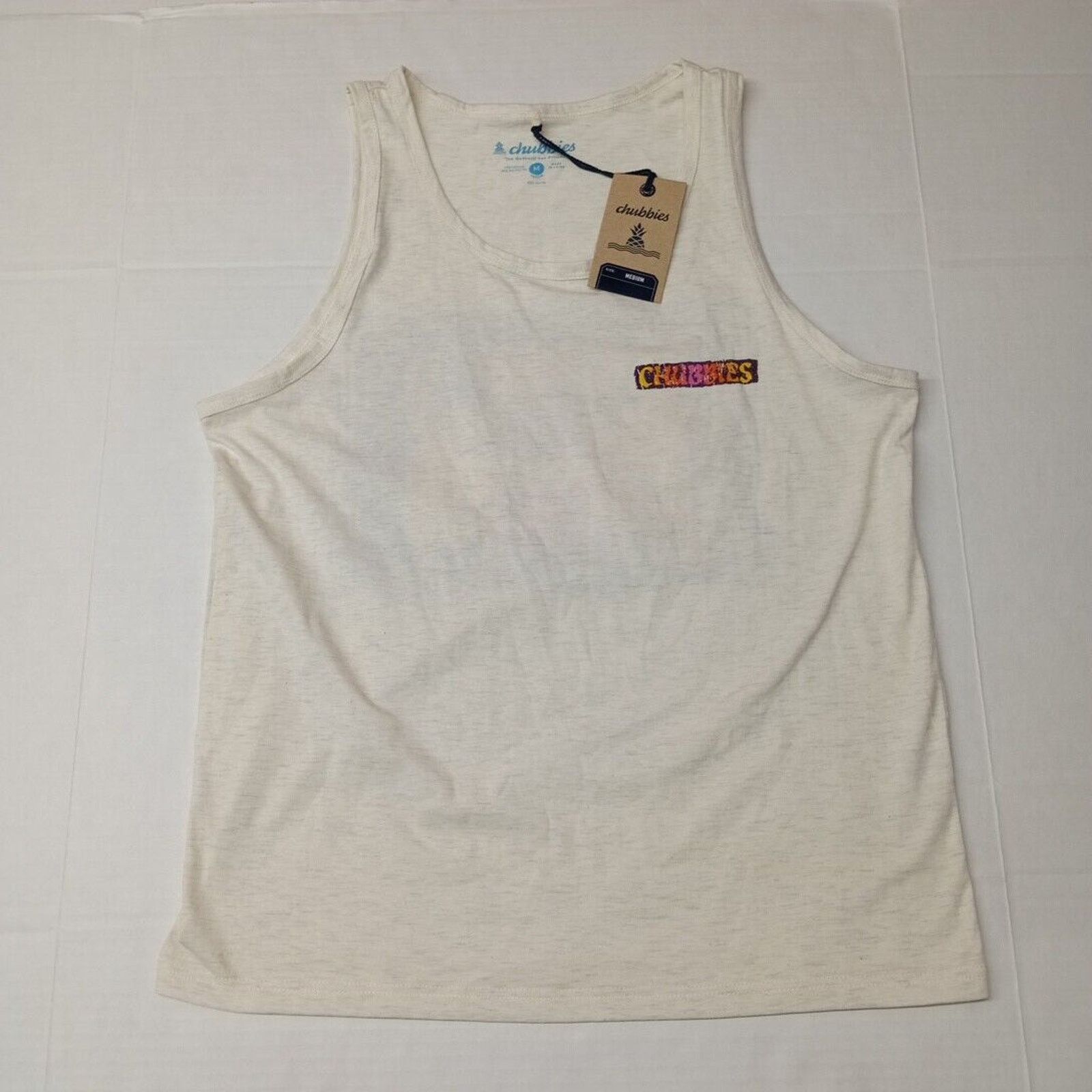 Chubbies Chubbies Men's The Wind Tank Top Graphic Sunset Waves Size M Size US M / EU 48-50 / 2 - 1 Thumbnail