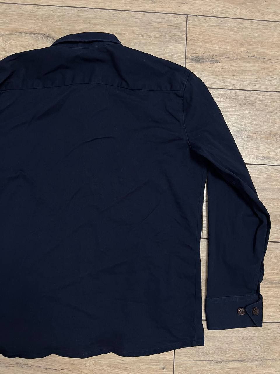 Percival Percival Wellington Over Shirt WorkShirt Navy Blue XL Size US XL / EU 56 / 4 - 2 Thumbnail
