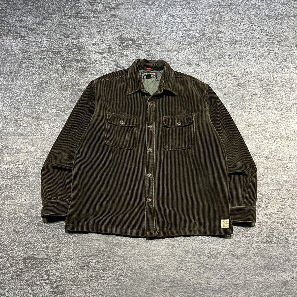 Abercrombie & Fitch VINTAGE 90s ABERCROMBIE & FITCH CORDUROY FIELD JACKET LARGE Size US L / EU 52-54 / 3 - 1 Thumbnail