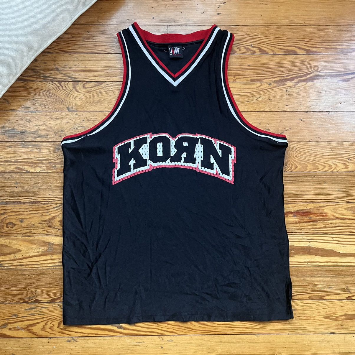 Band Tees Vintage 1998 Korn Life is Peachy Basketball Jersey XL Giant Size US XL / EU 56 / 4 - 1 Thumbnail