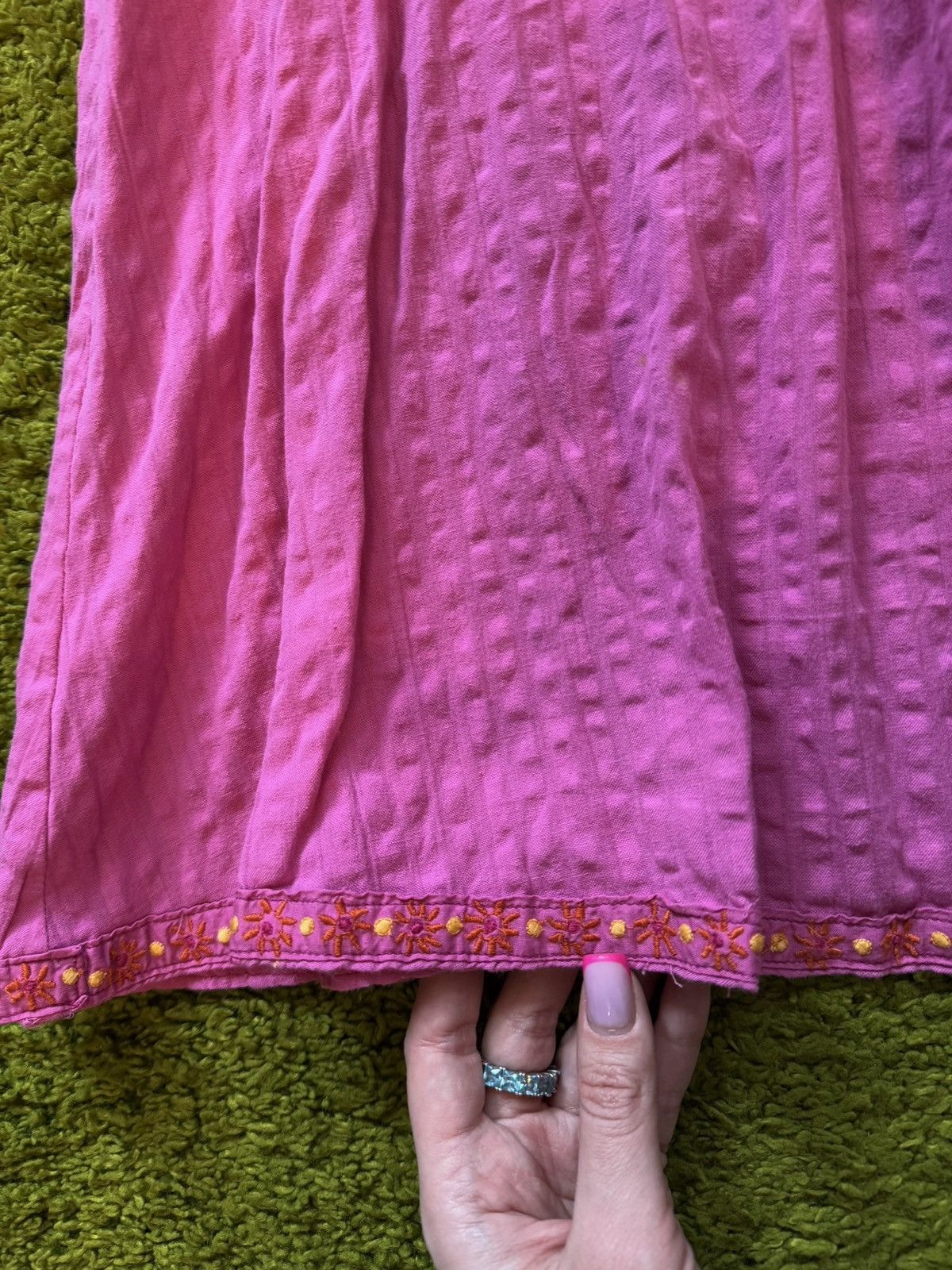 Designer Gudrun Sjoden avant Garde pink mini dress Size S / US 4 / IT 40 - 3 Thumbnail