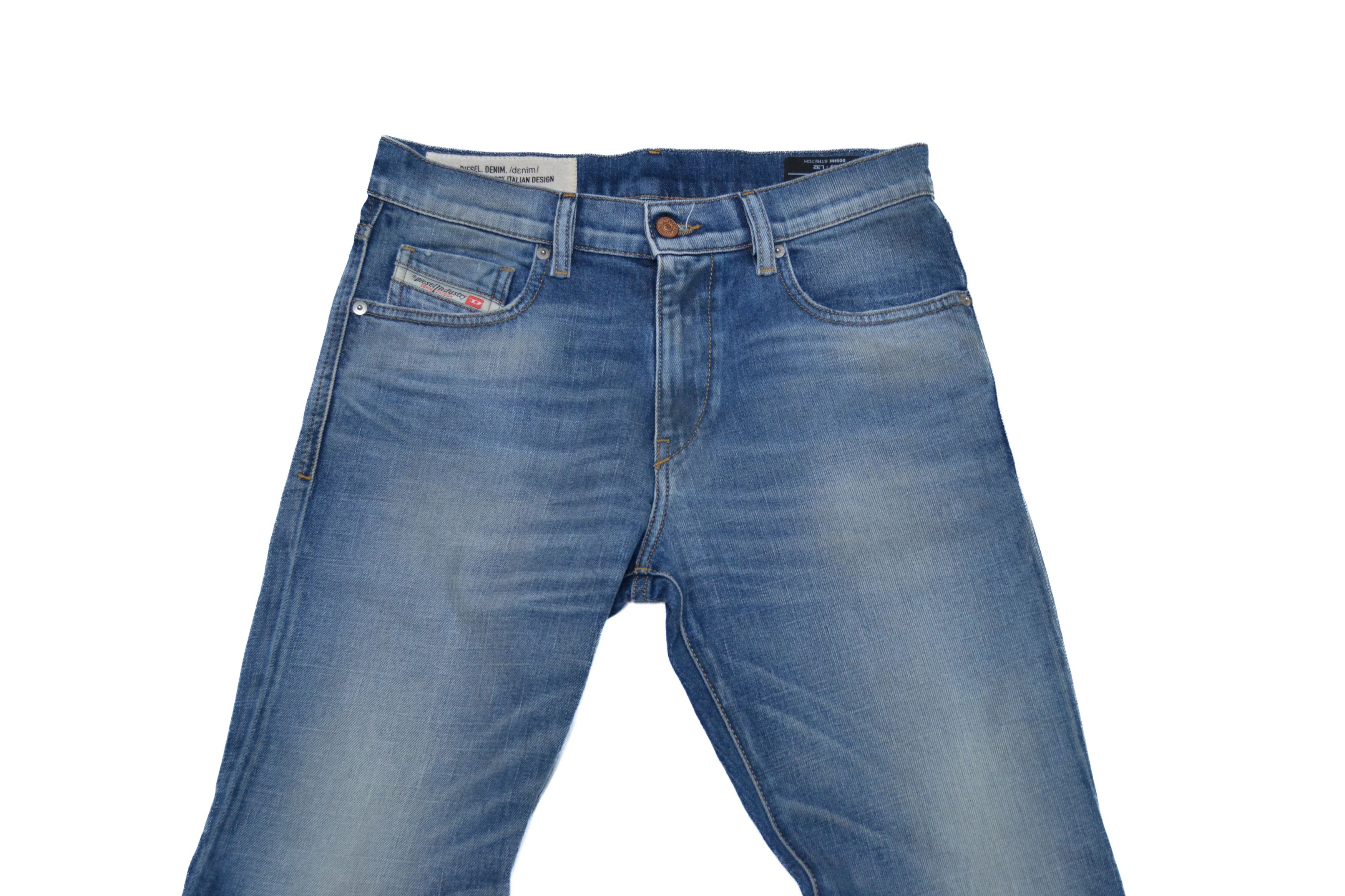 Diesel Diesel D-Strukt Slim 009HH Stretch Men’s Blue Jeans Size US 29 - 2 Thumbnail