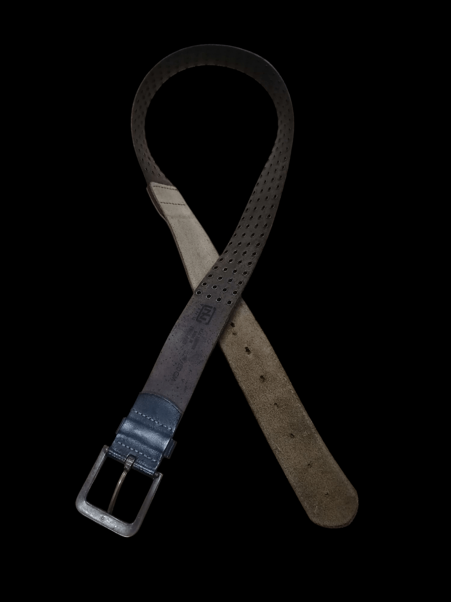 Designer × Genuine Leather × Vintage Uk Genuine Leather Studded Belts Size ONE SIZE - 6 Thumbnail