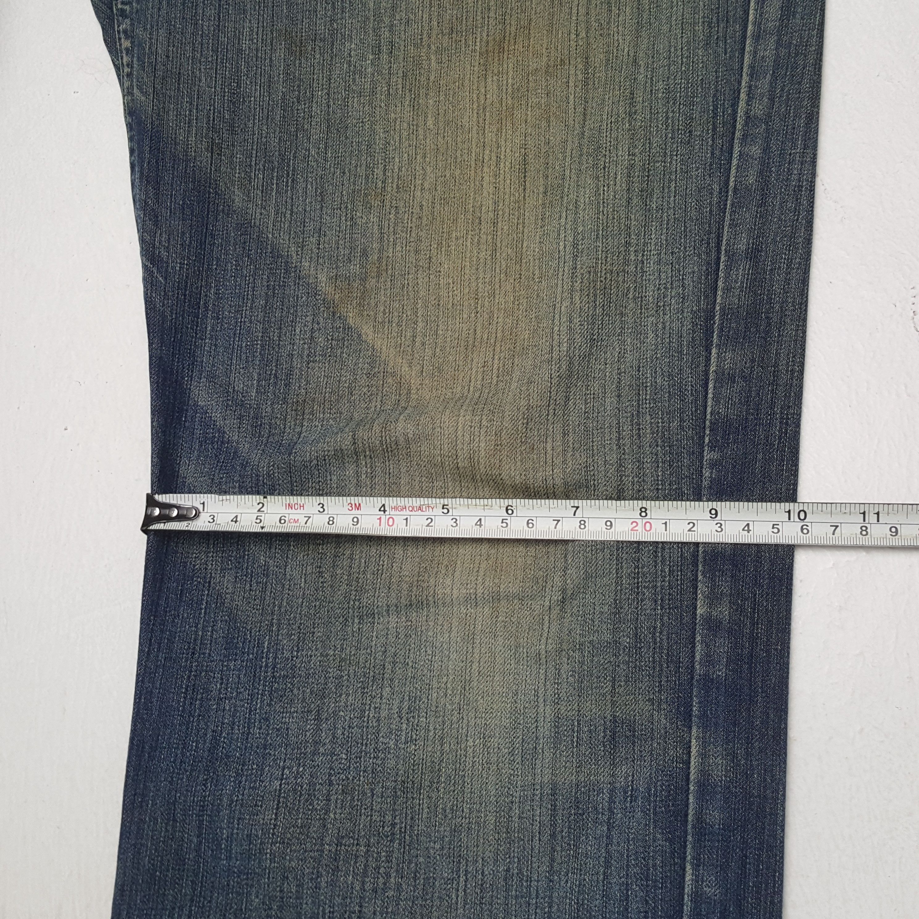 Stussy × Vintage Vintage STUSSY Streetwear Skateboard Logo Custom Style Jean Size US 33 - 10 Thumbnail