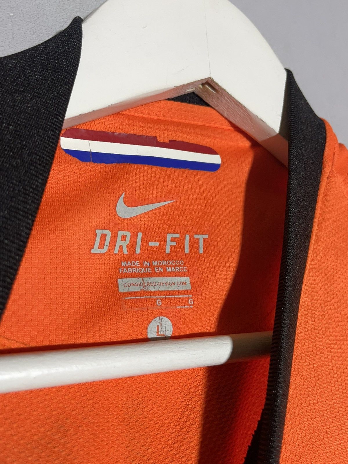 Nike × Vintage #10 Wesley Sneijder Netherlands Nike 2010 Home Football Size US L / EU 52-54 / 3 - 19 Thumbnail