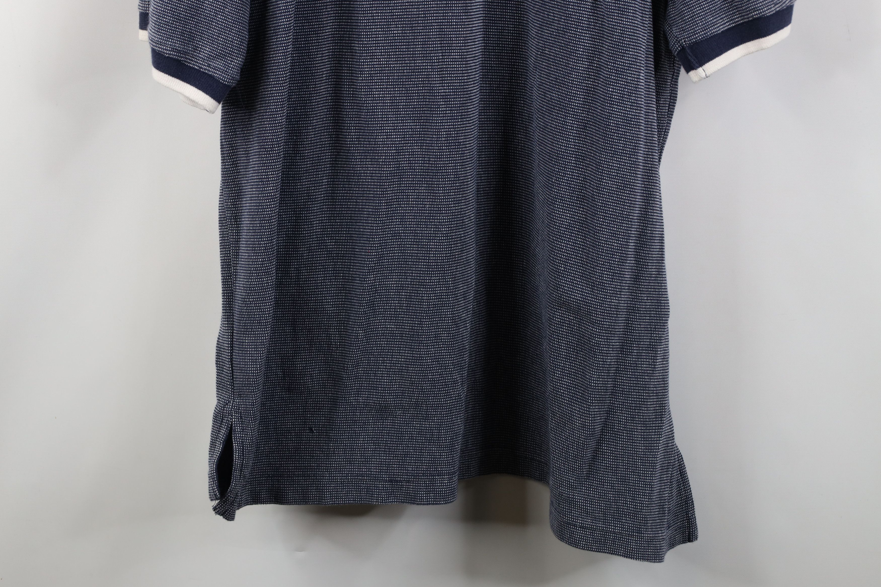 Vintage Vintage 90s NASCAR Wallace Racing Thermal Knit Polo Shirt Size US XL / EU 56 / 4 - 16 Thumbnail