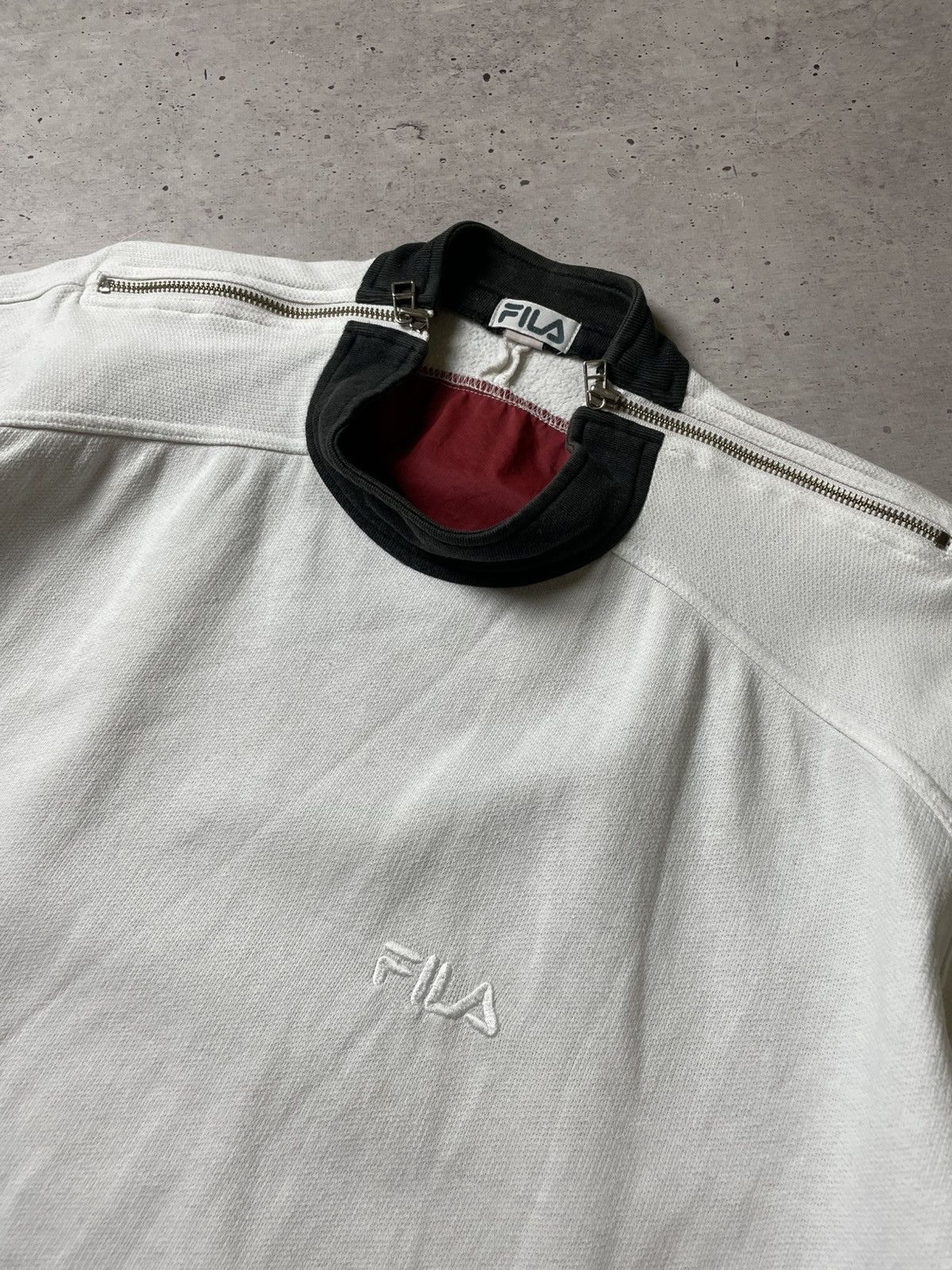 Fila × Vintage Rare Vintage Fila Sweatshirt Size US M / EU 48-50 / 2 - 9 Thumbnail