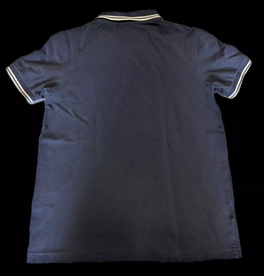 Fred Perry Fred Perry Twin Tipped Polo Medium Navy Blue Size US M / EU 48-50 / 2 - 2 Thumbnail
