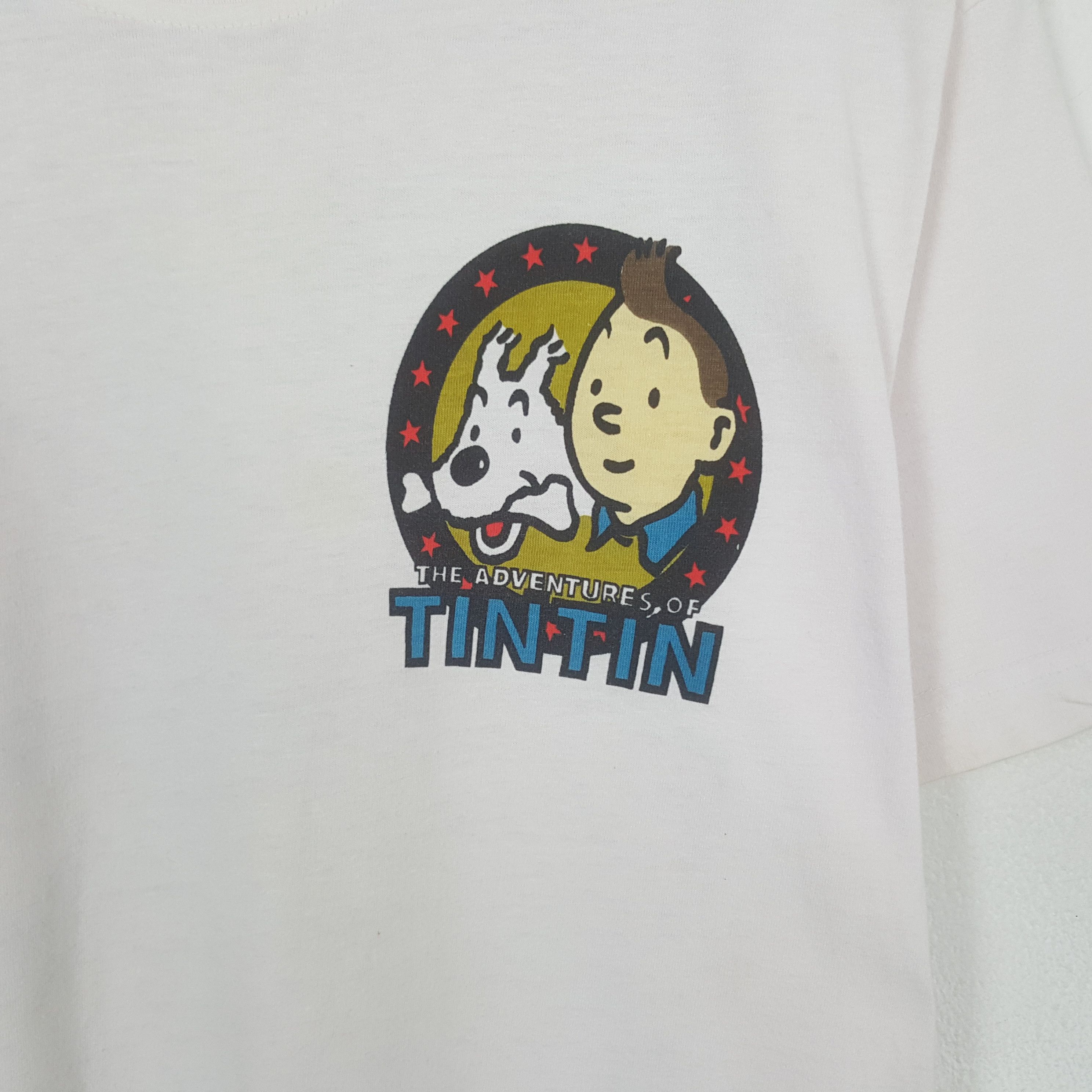 Other Vintage TINTIN The Blue Lotus Tshirt Size US M / EU 48-50 / 2 - 4 Thumbnail