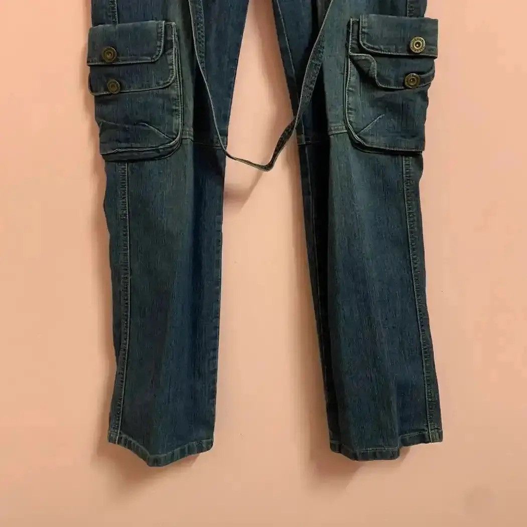 Edition Japan SICKS💥Japanese Vintage Jeans Bondage Punk Cargo Pants Size US 30 / EU 46 - 3 Thumbnail