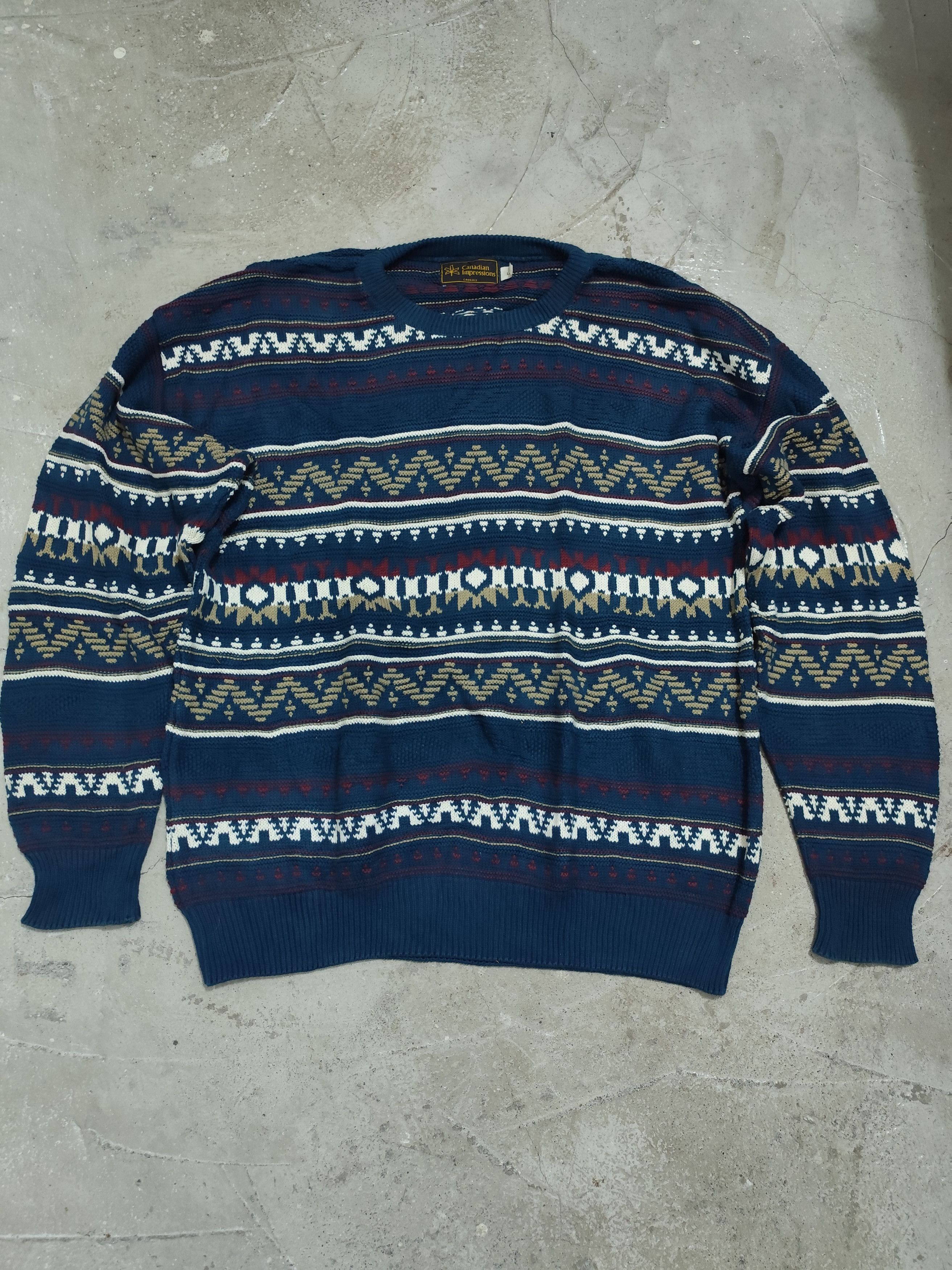 Coogi Vintage Coogi style canadian impressions Size US XL / EU 56 / 4 - 2 Thumbnail