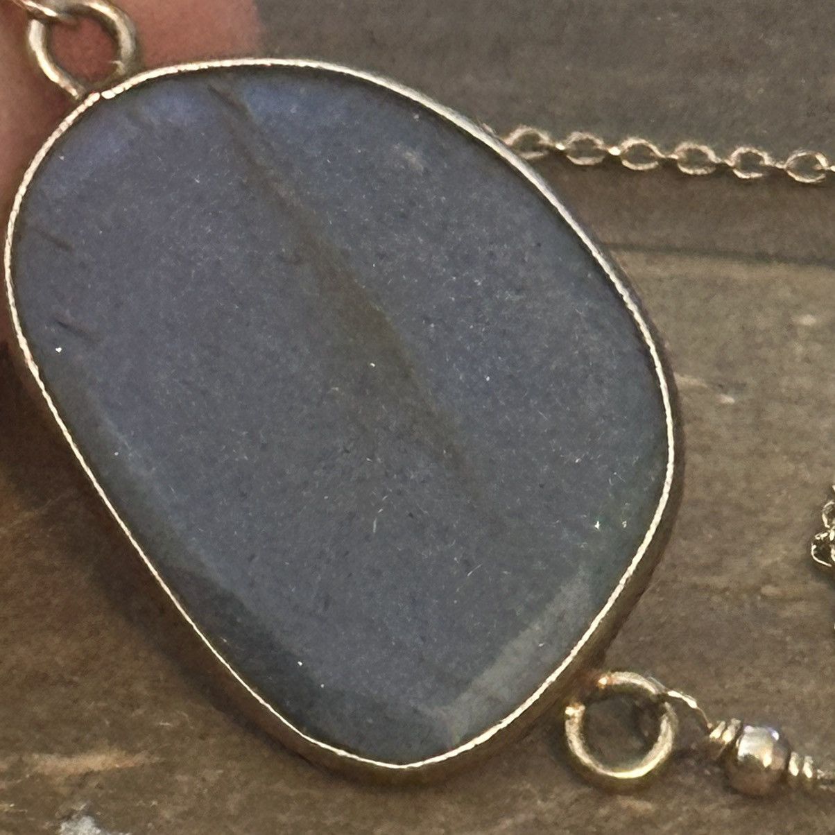 Vintage Vintage 14KGF sapphire necklace Size ONE SIZE - 4 Thumbnail