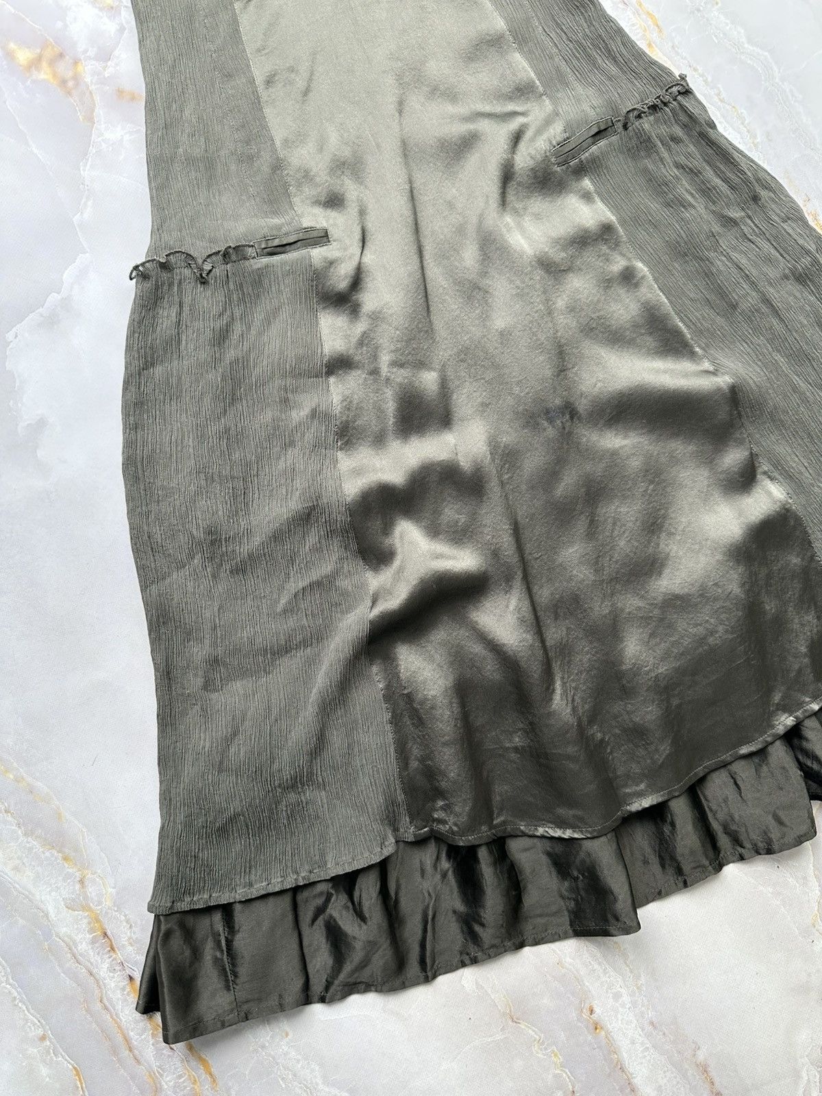 Vintage Silk Midi Dress