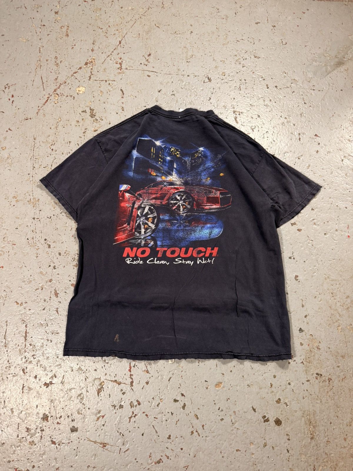 Other Vintage Thrashed Tough Car Racing Tee Size US XL / EU 56 / 4 - 5 Thumbnail