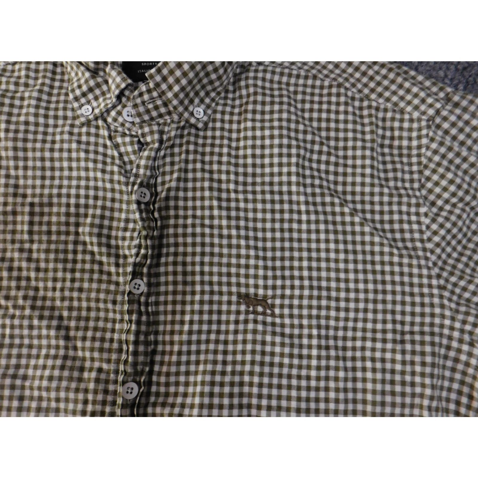 Rodd & Gunn Rodd & Gunn Shirt Mens 2XL Green Gingham Button-Down Italian Fabric Long Sleeve Size US XXL / EU 58 / 5 - 6 Thumbnail