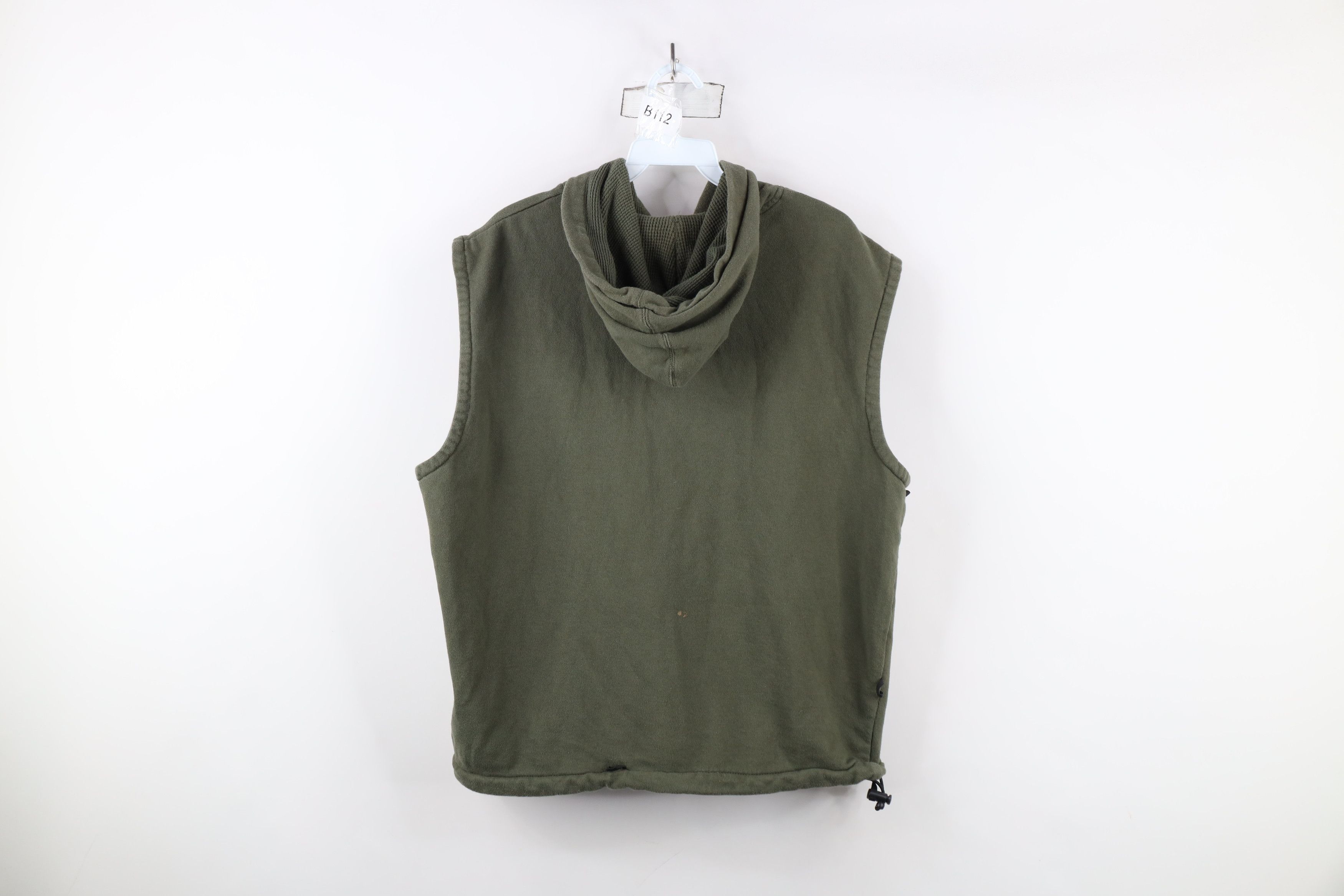 Harley Davidson × Vintage Vintage Y2K Harley Davidson Sleeveless Hoodie Sweatshirt Size US S / EU 44-46 / 1 - 12 Thumbnail