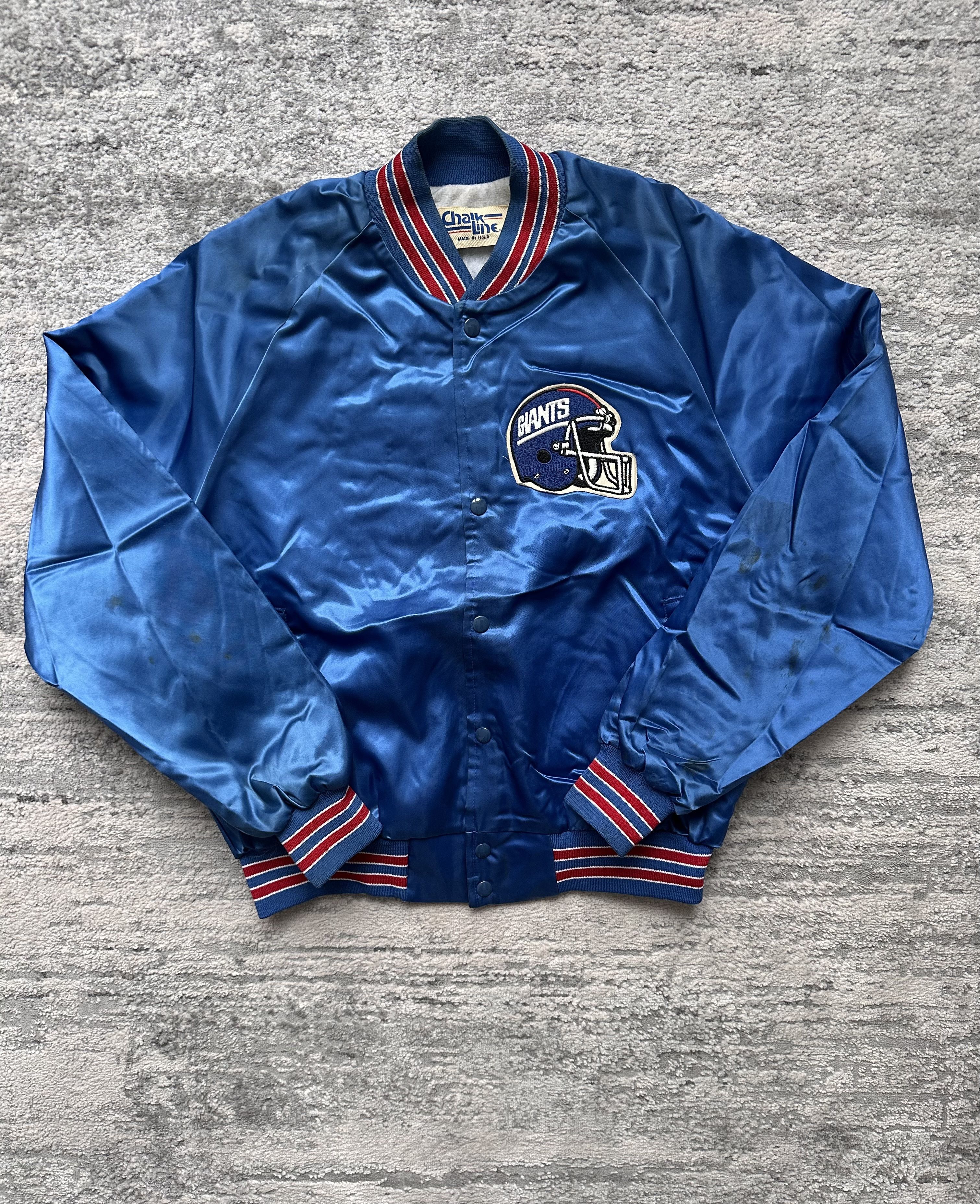 Vintage Nfl Giants Vintage Bomber Jacket Size US L / EU 52-54 / 3 - 1 Thumbnail