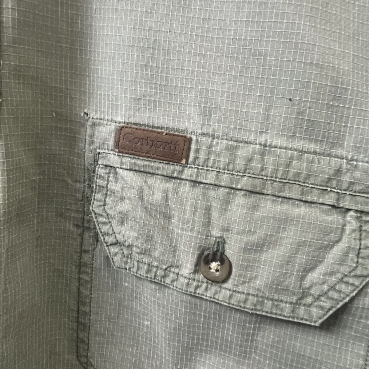 Carhartt × Vintage VTG CARHATT DOUBLE POCKET RIPSTOP Size US M / EU 48-50 / 2 - 2 Thumbnail