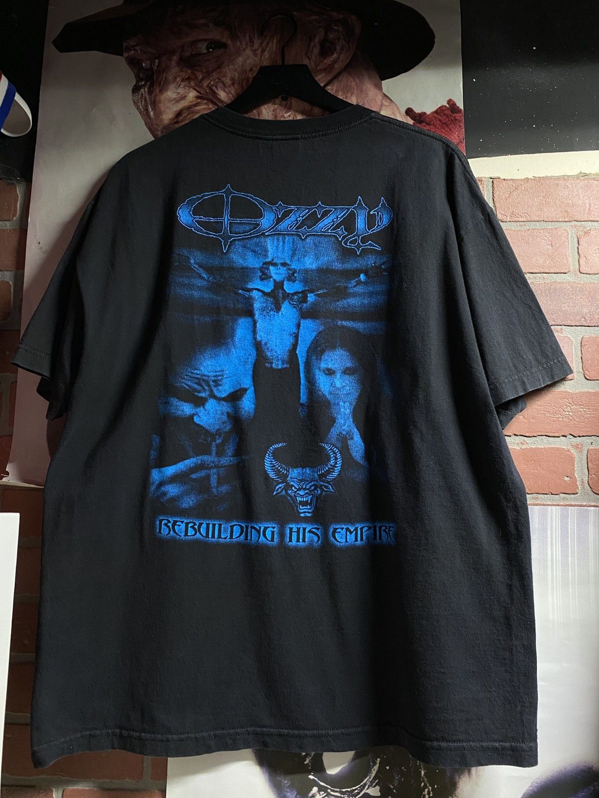 ミュージシャン 90s Ozzy Osbourne vintage black sabbath 90's Vintage Ozzy Osbourne Black Sabbath Band Tee Shirt XL