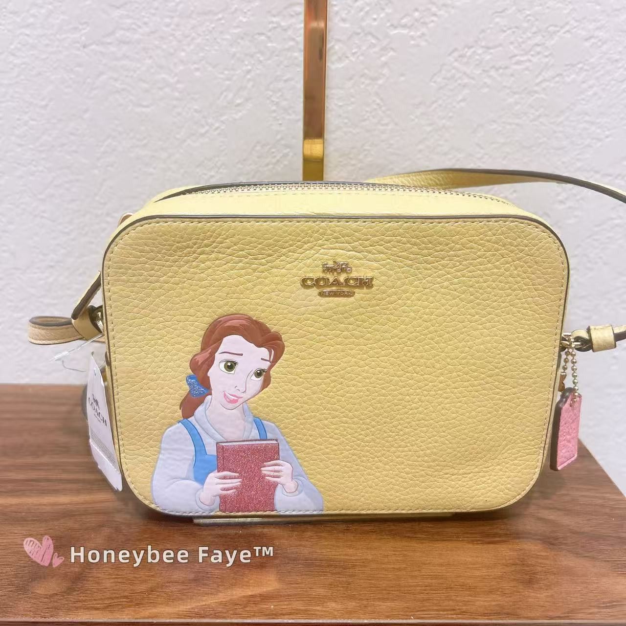 Coach NWT Disney X Coach Mini Camera Bag With Belle C3404 Size ONE SIZE - 9 Thumbnail