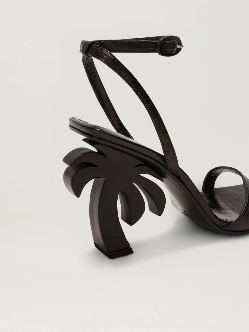 Palm Angels o1y1125 Ankle Strap Sandals in Black Size US 6 / IT 36 - 2 Thumbnail