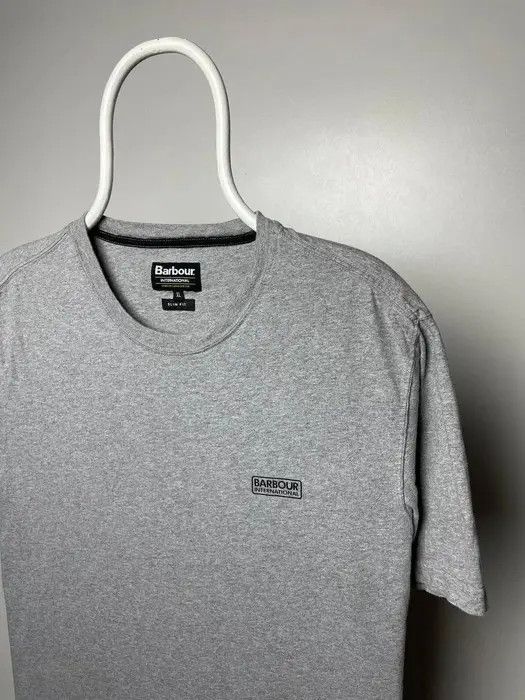 Barbour Barbour international T-shirt band tees size XL grey vintag Size US XL / EU 56 / 4 - 2 Thumbnail