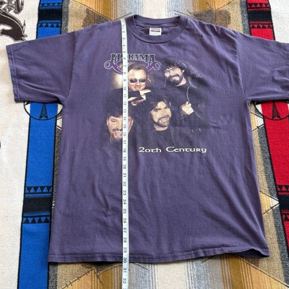 Tultex VINTAGE Alabama Country Band Music T-Shirt XL Purple Short Sleeve Men 90s 20th Century Tultex Womens? Size US XL / EU 56 / 4 - 7 Thumbnail