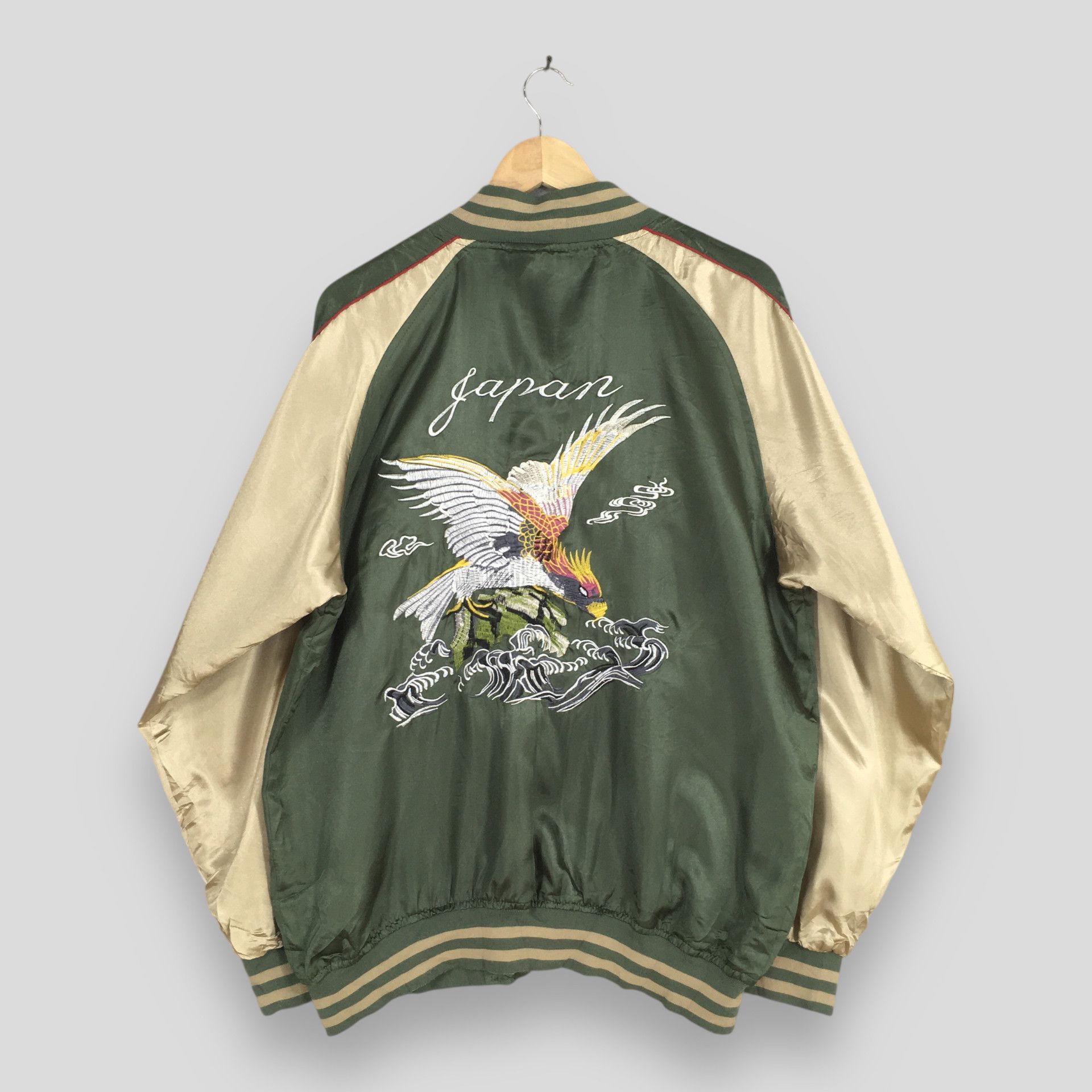 Japanese Brand Vintage 1990s Sukajan Japan Phoenix Eagle Jacket XL Size US XL / EU 56 / 4 - 6 Thumbnail