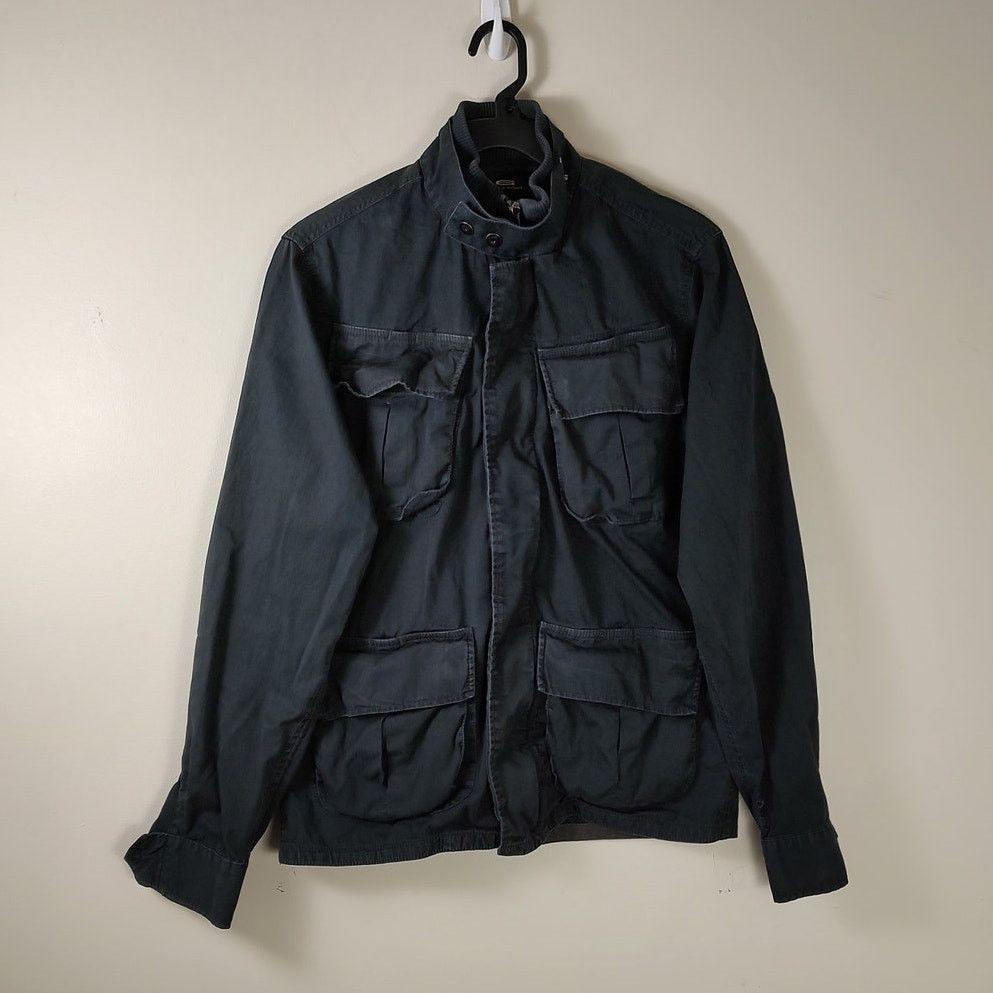 G Star Raw G-Star Raw black military streetwear jacket Boys G Star Raw G-Star Raw black military streetwear jacket Boys