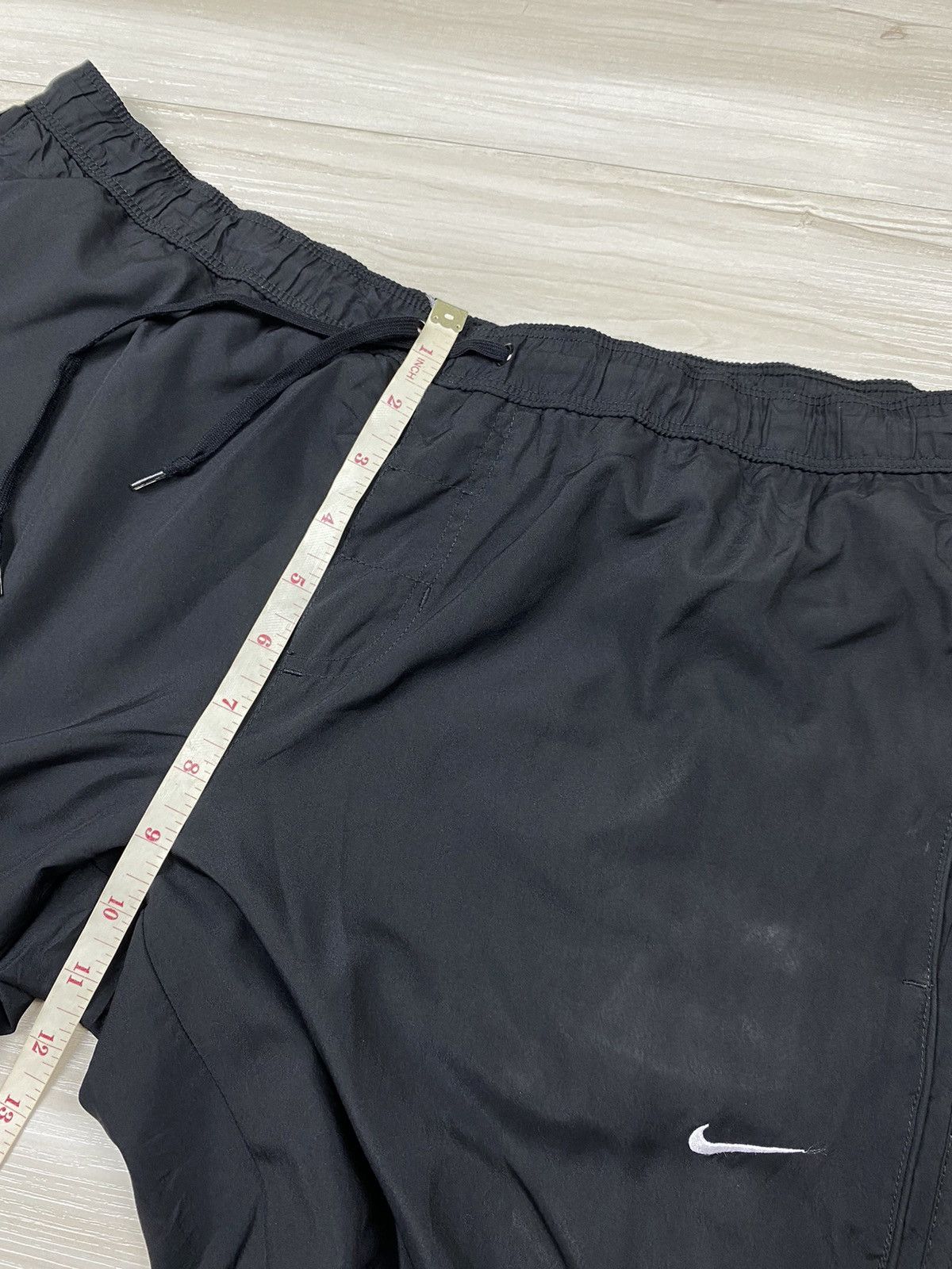 Nike × Vintage Nike Y2K swoosh Vintage Nylon Track Pants Drill Track Size US 34 / EU 50 - 15 Thumbnail