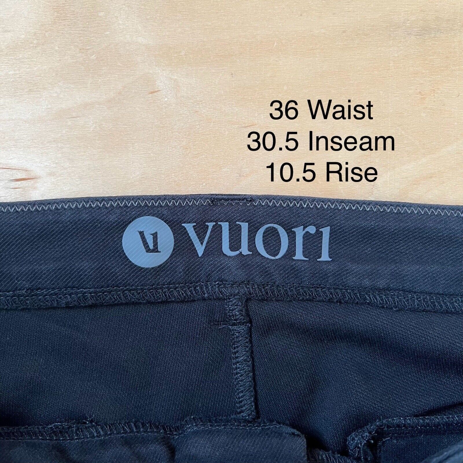 Vuori Vuori Everything Chino Pants 36 Black Lightweight Athleisure Size US 36 / EU 52 - 5 Thumbnail