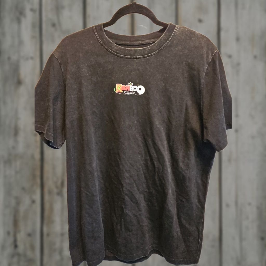 Vintage Ranboo My Beloved 2021 Merch T Shirt Washed Black Large Ranboo The Beloved Mens Size L Graphic Print Short Sleeve Crew Neck Unisex Adults Cotton 100% Size US L / EU 52-54 / 3 - 1 Thumbnail