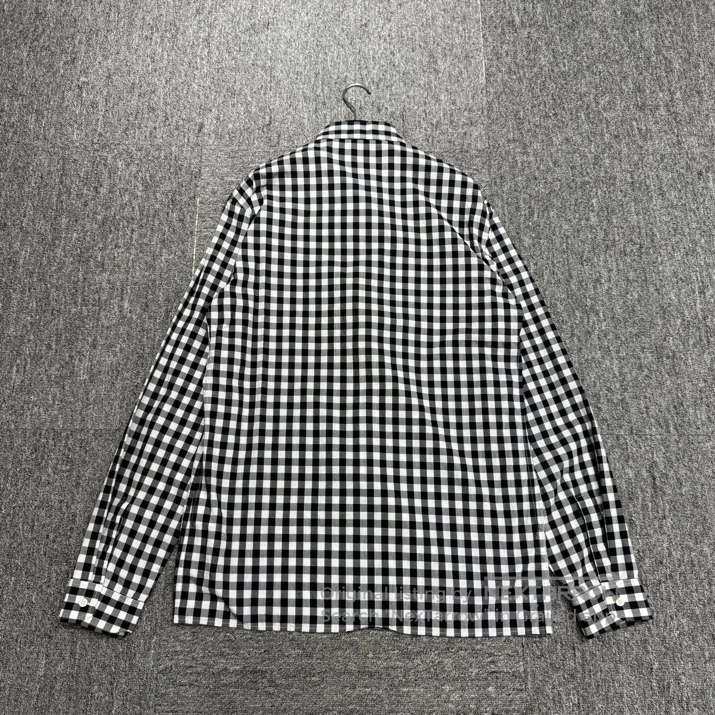 Prada Prada Black and white checkered shirt| Size US XXS / EU 40 - 2 Thumbnail