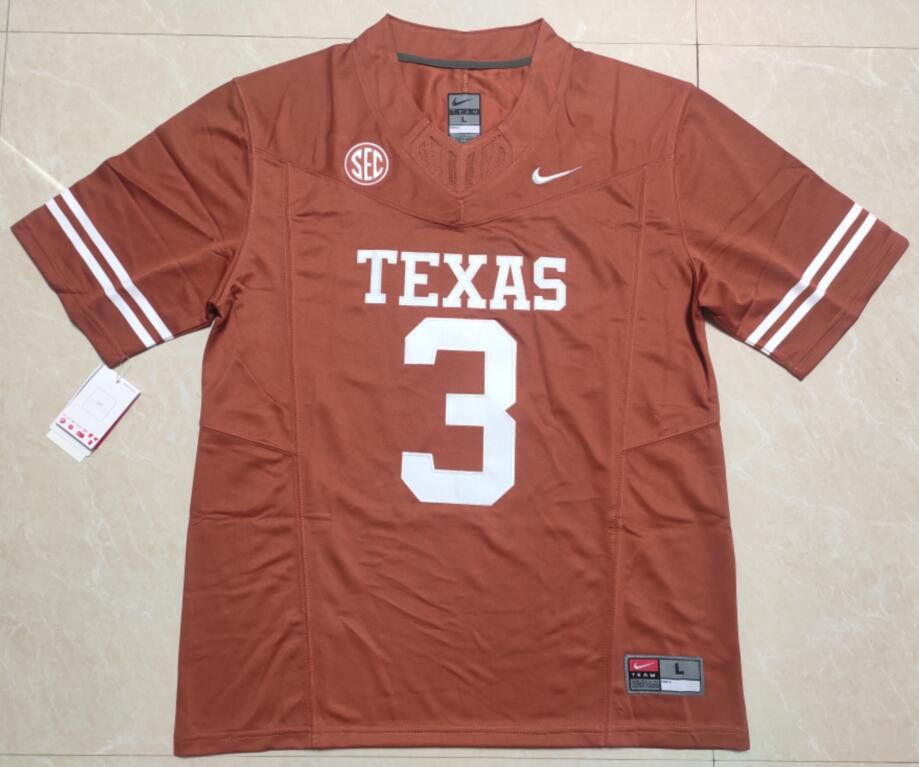 Other Men's Texas Longhorns #3 Quinn Ewers Jersey Size US M / EU 48-50 / 2 - 3 Thumbnail