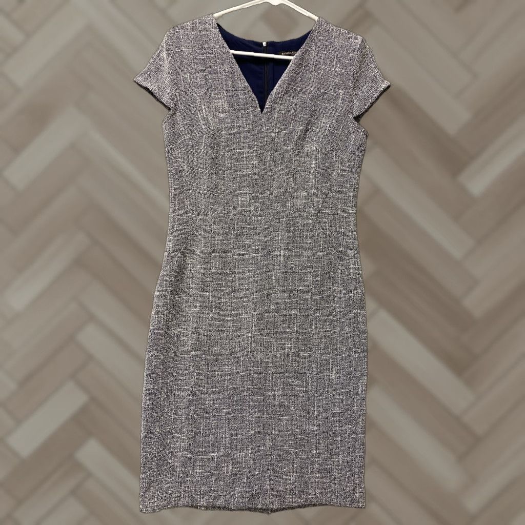 Banana Republic VINTAGE Banana Republic Dress Women Sleeveless Gray Pencil Knee Length Size 2 Adult Womens Size XS / US 0-2 / IT 36-38 - 1 Thumbnail
