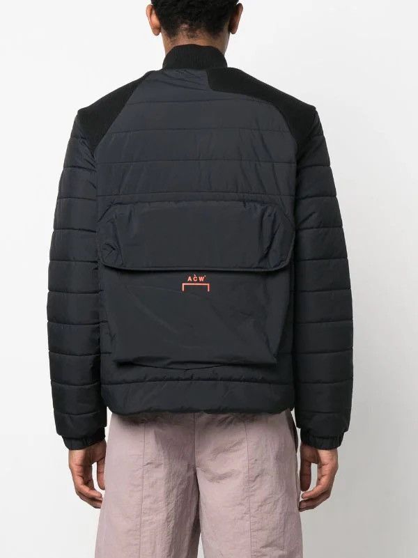 A-COLD-WALL* !DS! A-COLD-WALL* Asymmetric Technical Padded Black Jacket Size US M / EU 48-50 / 2 - 4 Thumbnail