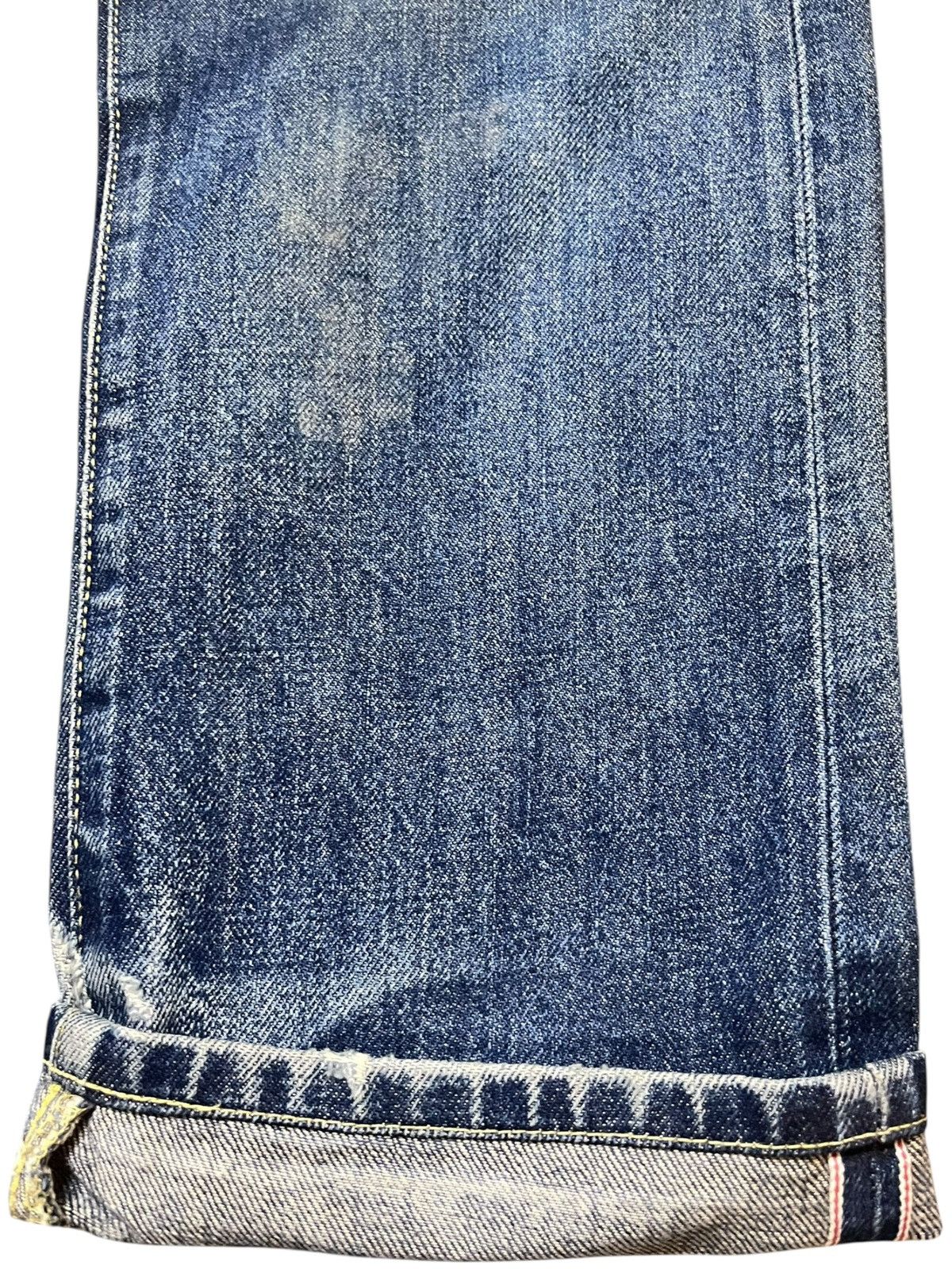Uniqlo Vintage UJ Mudwash selvedge Grunge Denim Size US 33 - 5 Thumbnail