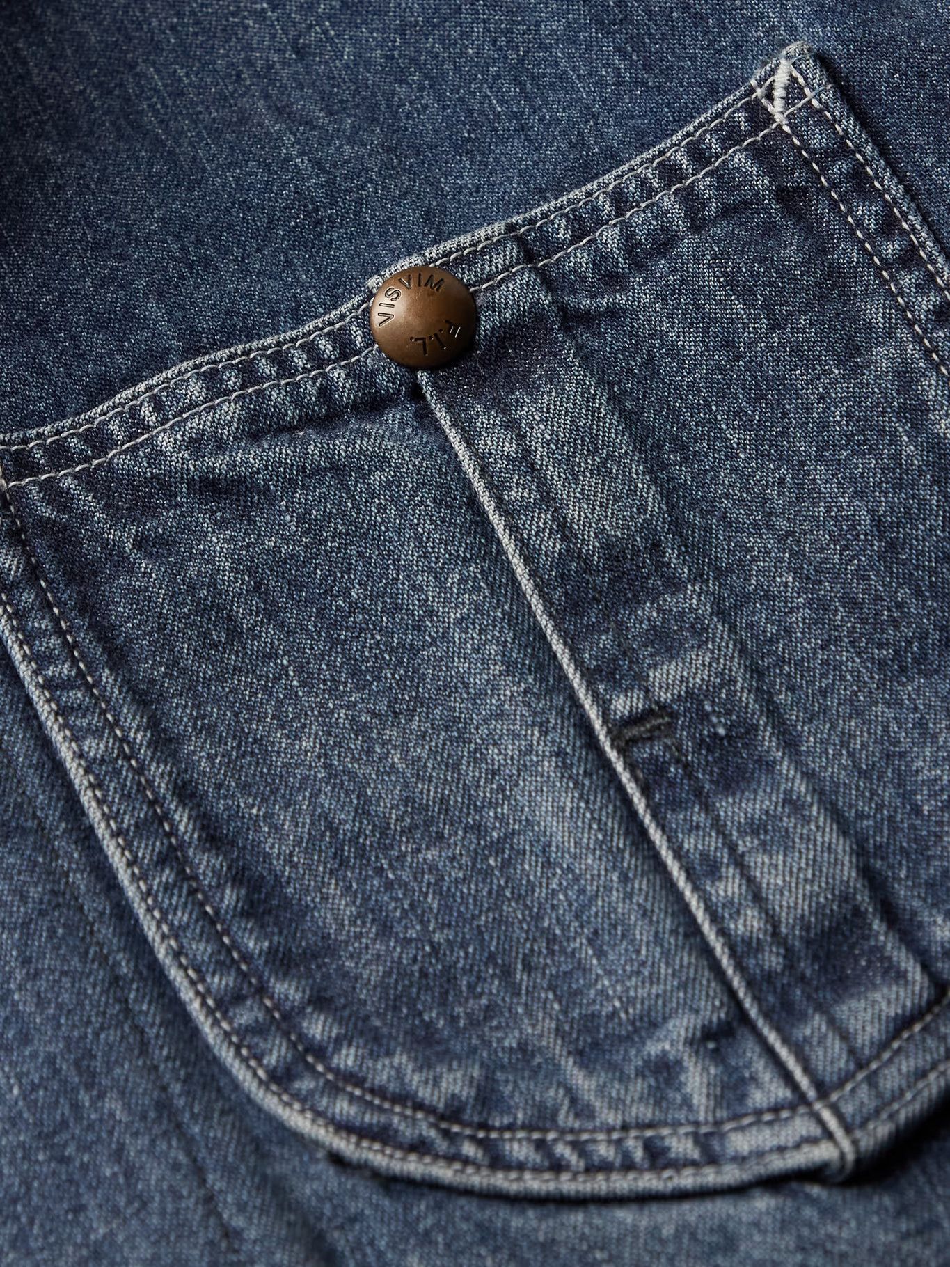 Visvim Social Sculpture Corduroy-Trimmed Denim Jacket Size US L / EU 52-54 / 3 - 2 Thumbnail